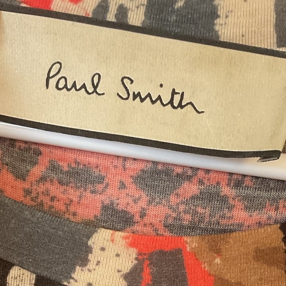 Paul Smith Abstract Mixed Print Sleeveless Mini Dress Size Medium Multi Color - Picture 4 of 10